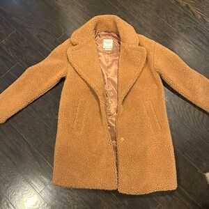 The A&F Teddy coat